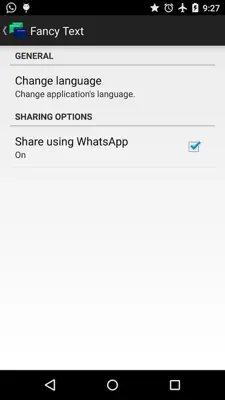 Fancy Text android App screenshot 2